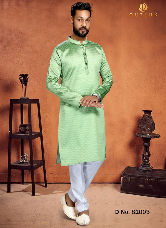 Outluk Vol 81 Festive Mens Wear Wholesale Kurta Pajama Collection